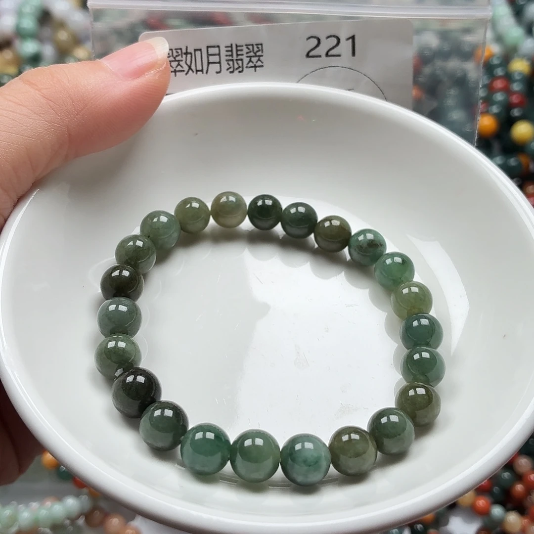未镶嵌手链翡翠翡翠