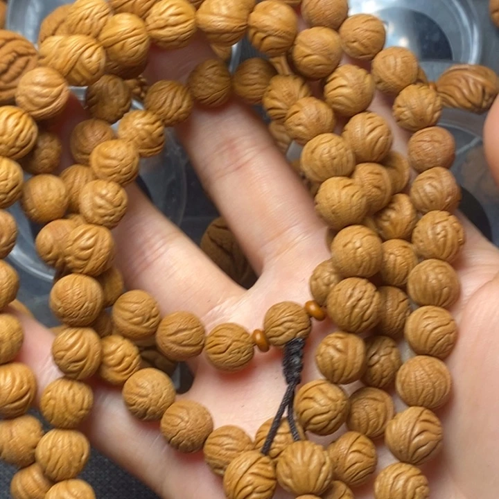 桃核吊坠秦岭山野生桃核