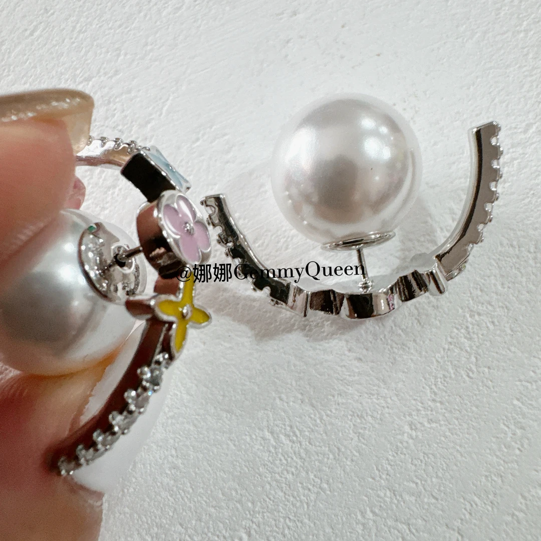 铜合金合成锆石耳饰 娜娜GemmyQueen耳环GQ07116