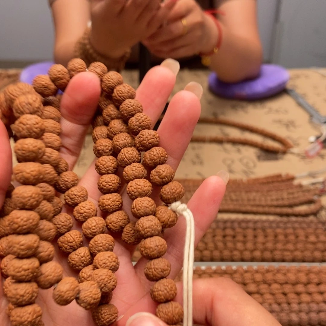 ****尘金刚菩提吊坠龙鳞108五瓣卡9