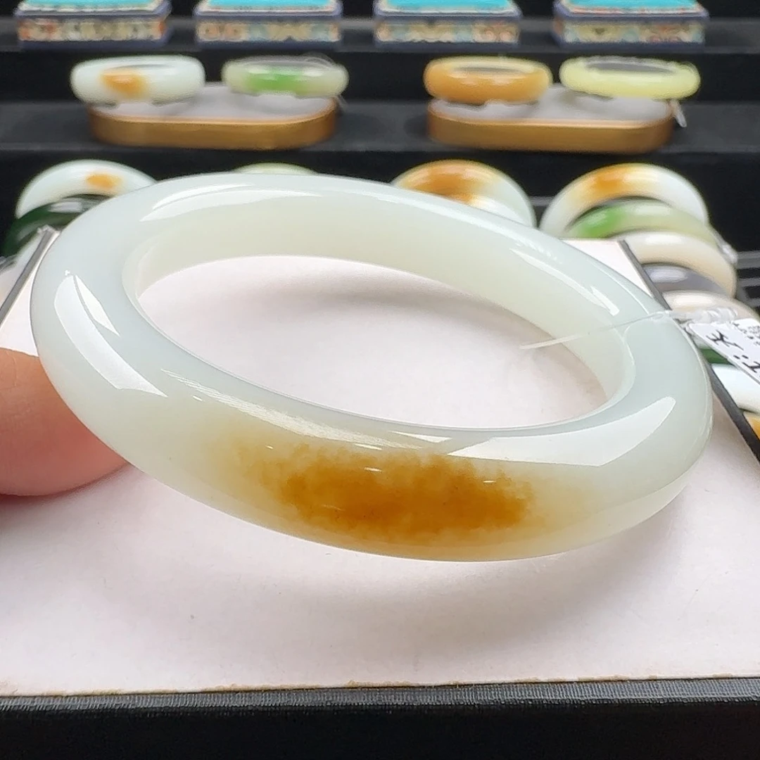 和田玉手镯未镶嵌58.3