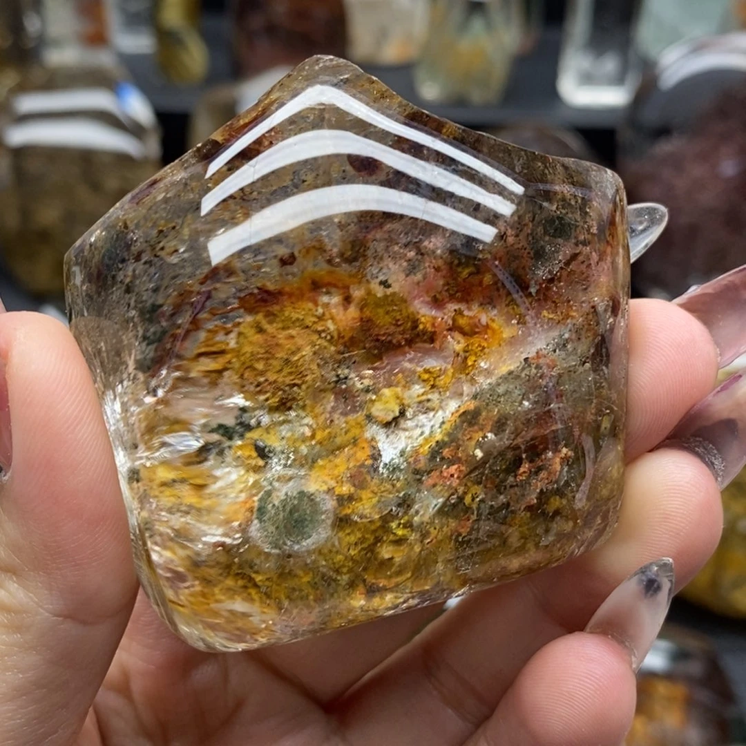제***로珠宝半成品水晶未镶嵌