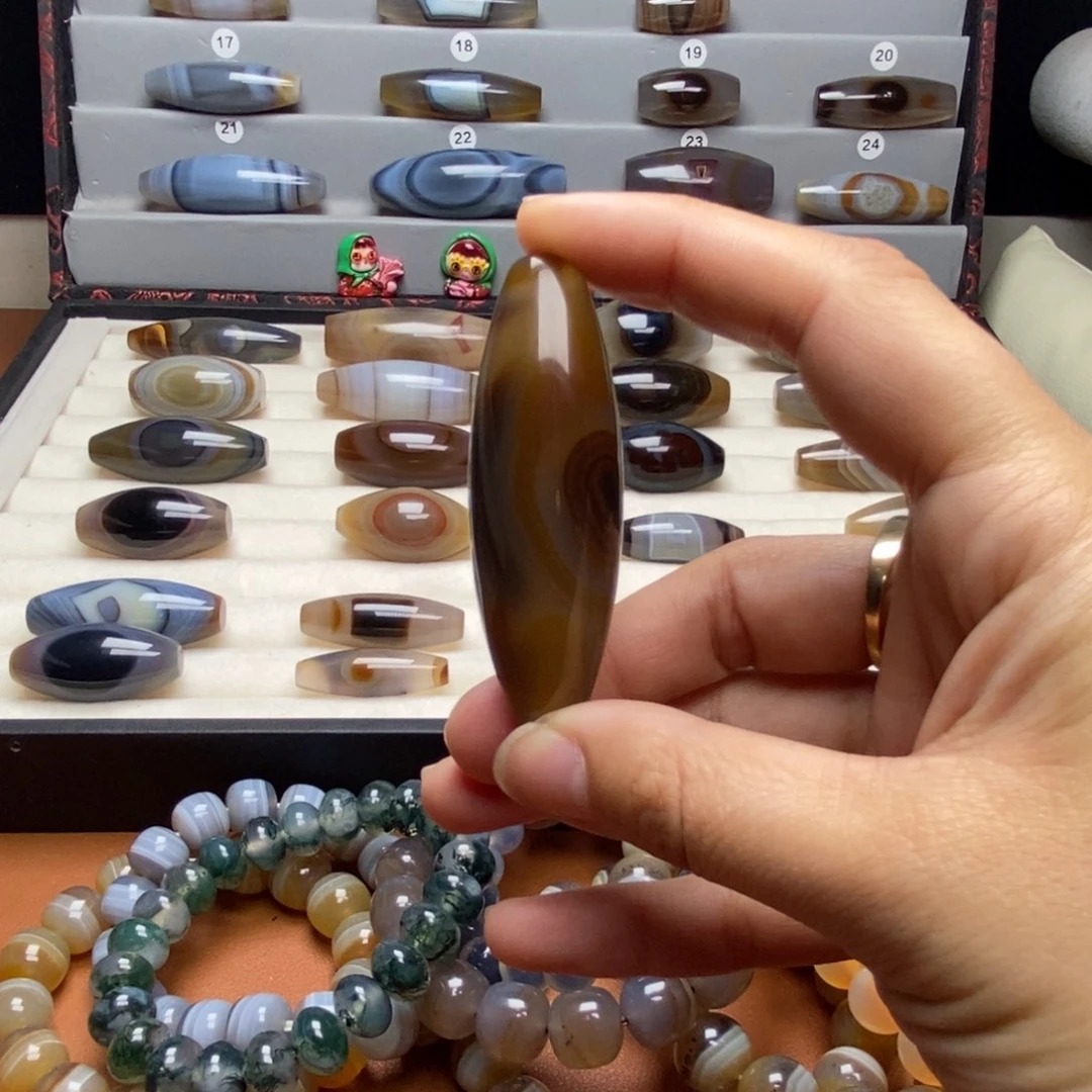 玛瑙/玉髓未镶嵌颈饰