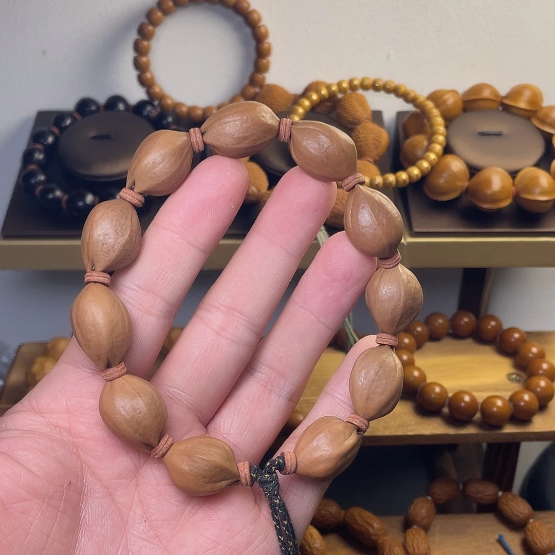 手串/手链橄榄核1.5小铁盒 微紫皮