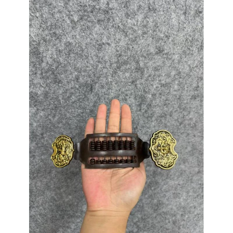【孤品捡漏】铜点金如意摆件