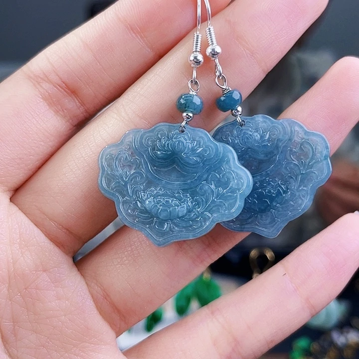 翡翠耳饰未镶嵌饰品