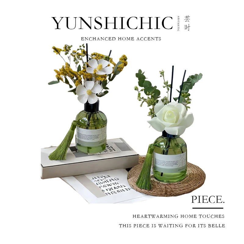 茉莉花茶香香薰家用卧室内持久房间精油熏香厕所卫生间栀子花香氛