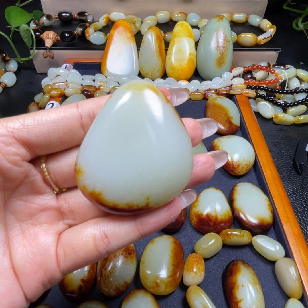 颈饰未镶嵌和田玉独***海