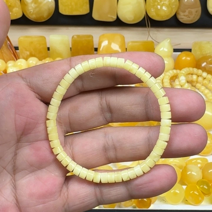 蜜蜡未镶嵌珠宝奇石药片5+