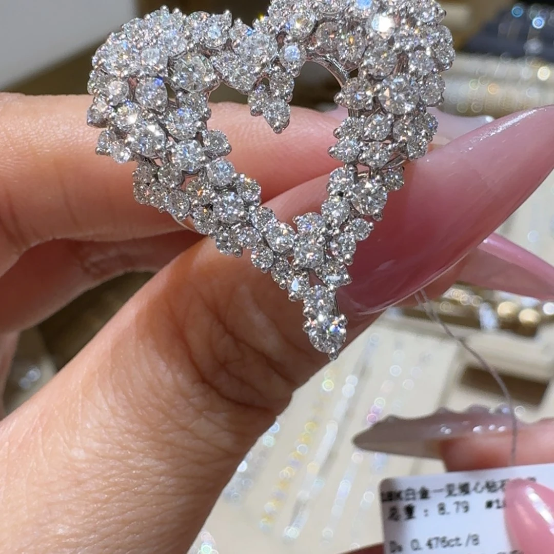 戒指/指环18K金镶嵌钻石