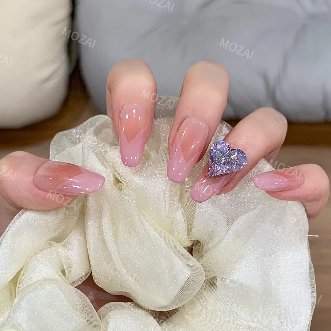 茉哉KK高定【施家全华/霓虹】纯手工定制美甲拆卸穿戴甲A3185