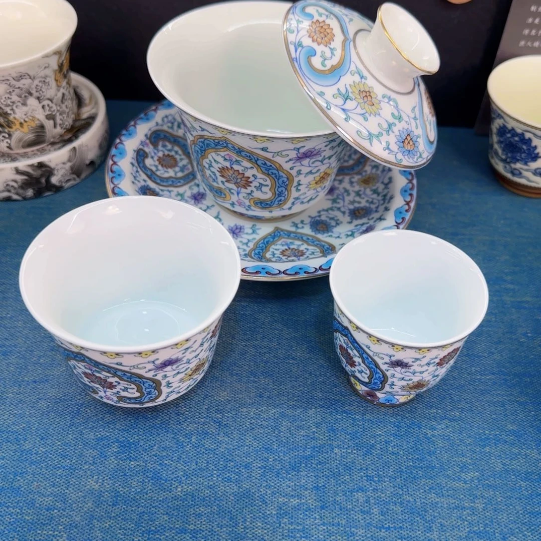 这些盖碗真好看！！！