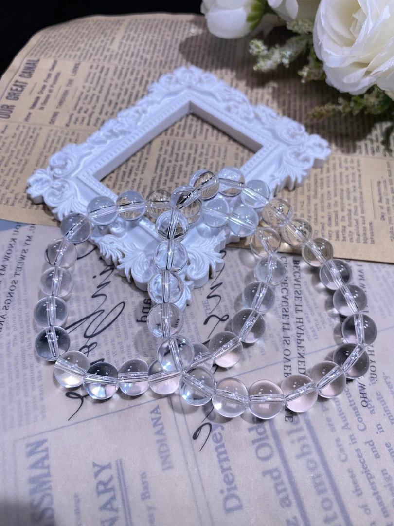 透白10mm手串发一条B10