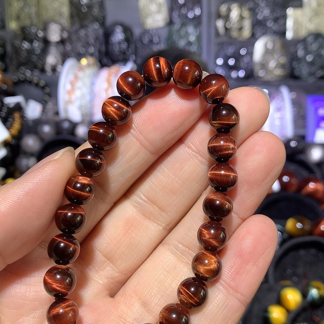 山***茶木变石未镶嵌手链手串