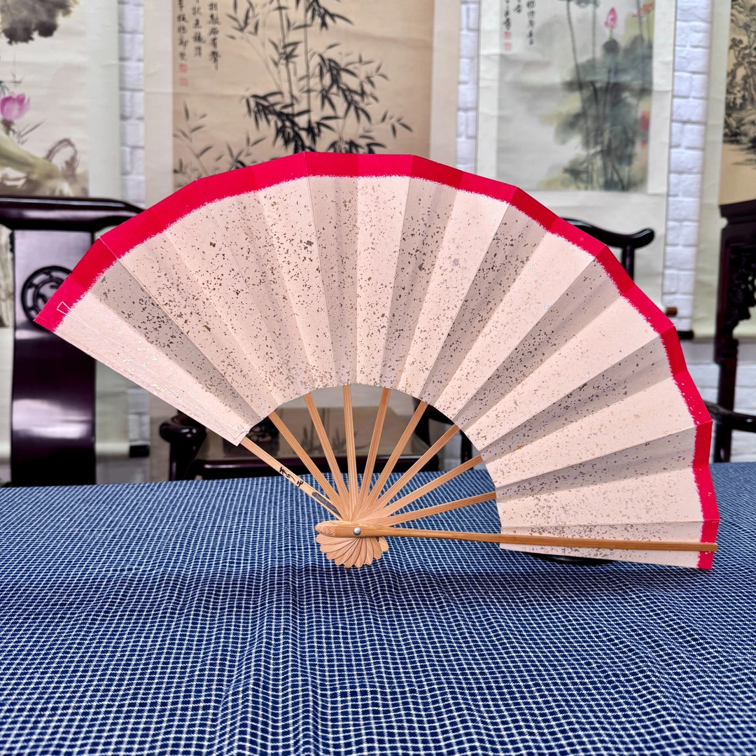 古风国潮新中式折扇夏季新款汉服女旗袍舞蹈学生适用
