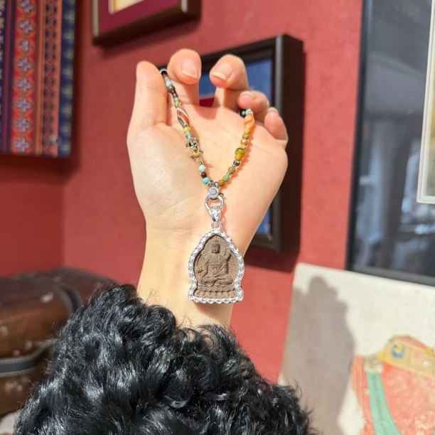 铜合金棉绳项链 【康健之缘】药师 手工随身 可礼可盘 （上新福利）