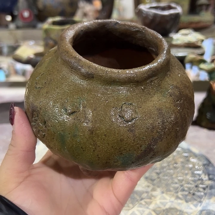 口8高11 福利手工粗陶高温陶瓷