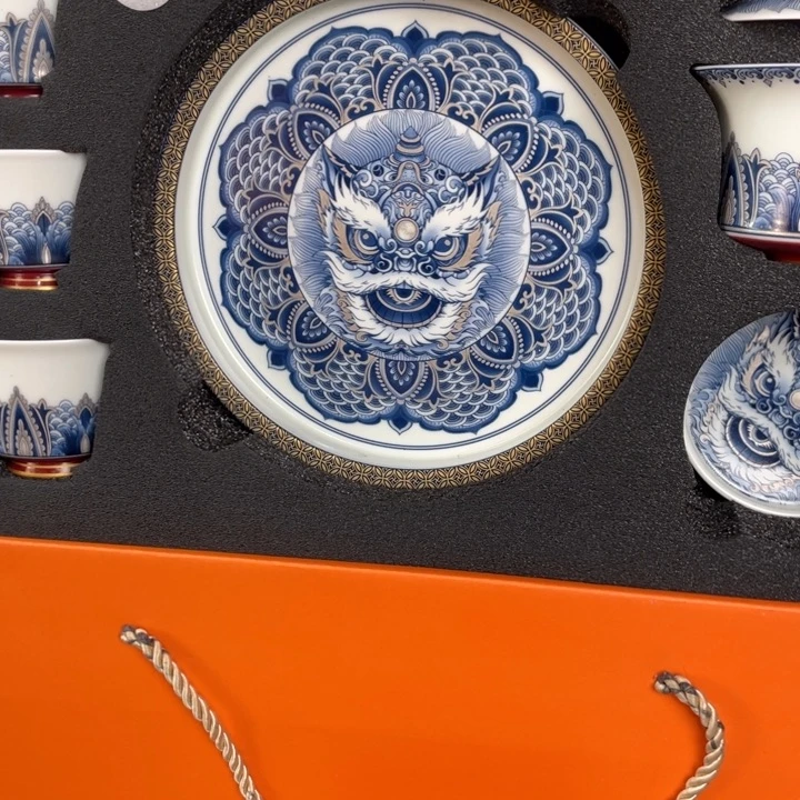 景德镇陶瓷盖碗茶具