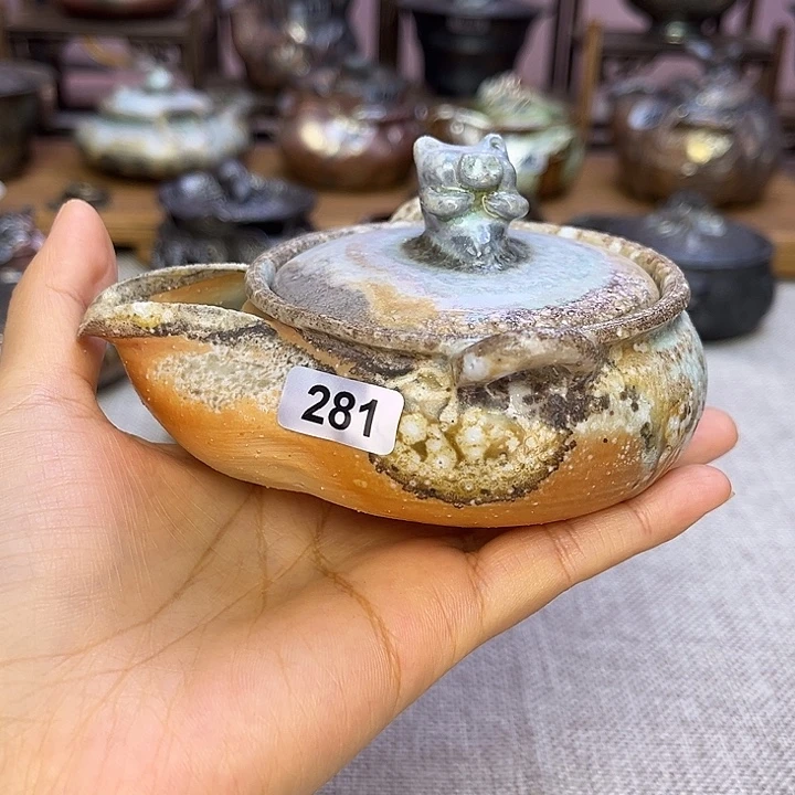 一***兮裸柴烧陶瓷手工茶器