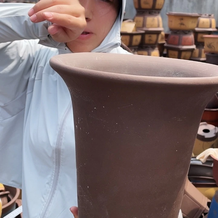 促销紫泥21花盆花盆花盆花盆