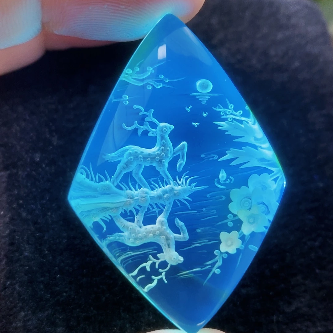 【闪购商品】金珀吊坠(不含链)未镶嵌