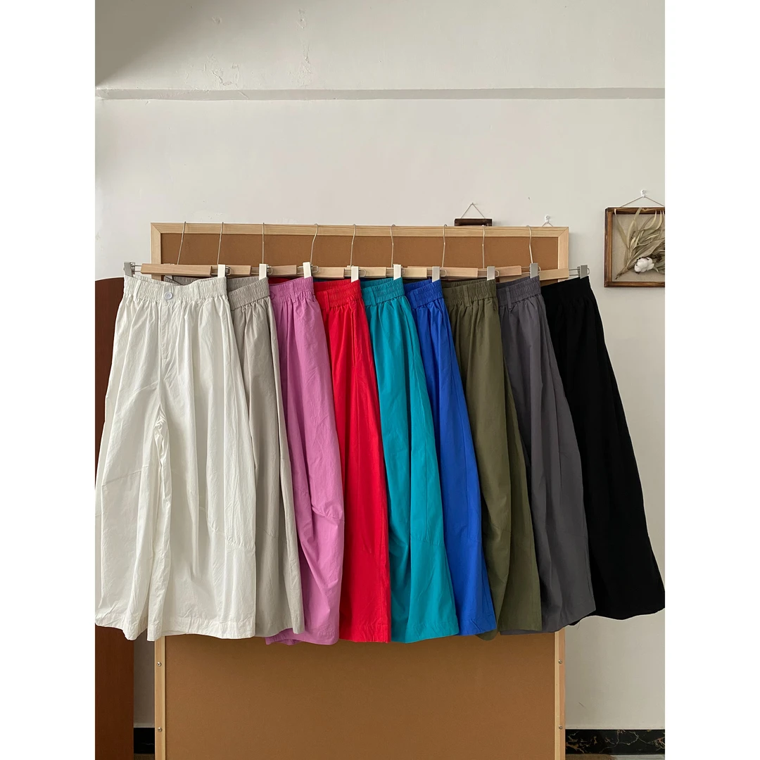 自带帅气个性感阔腿气球裤