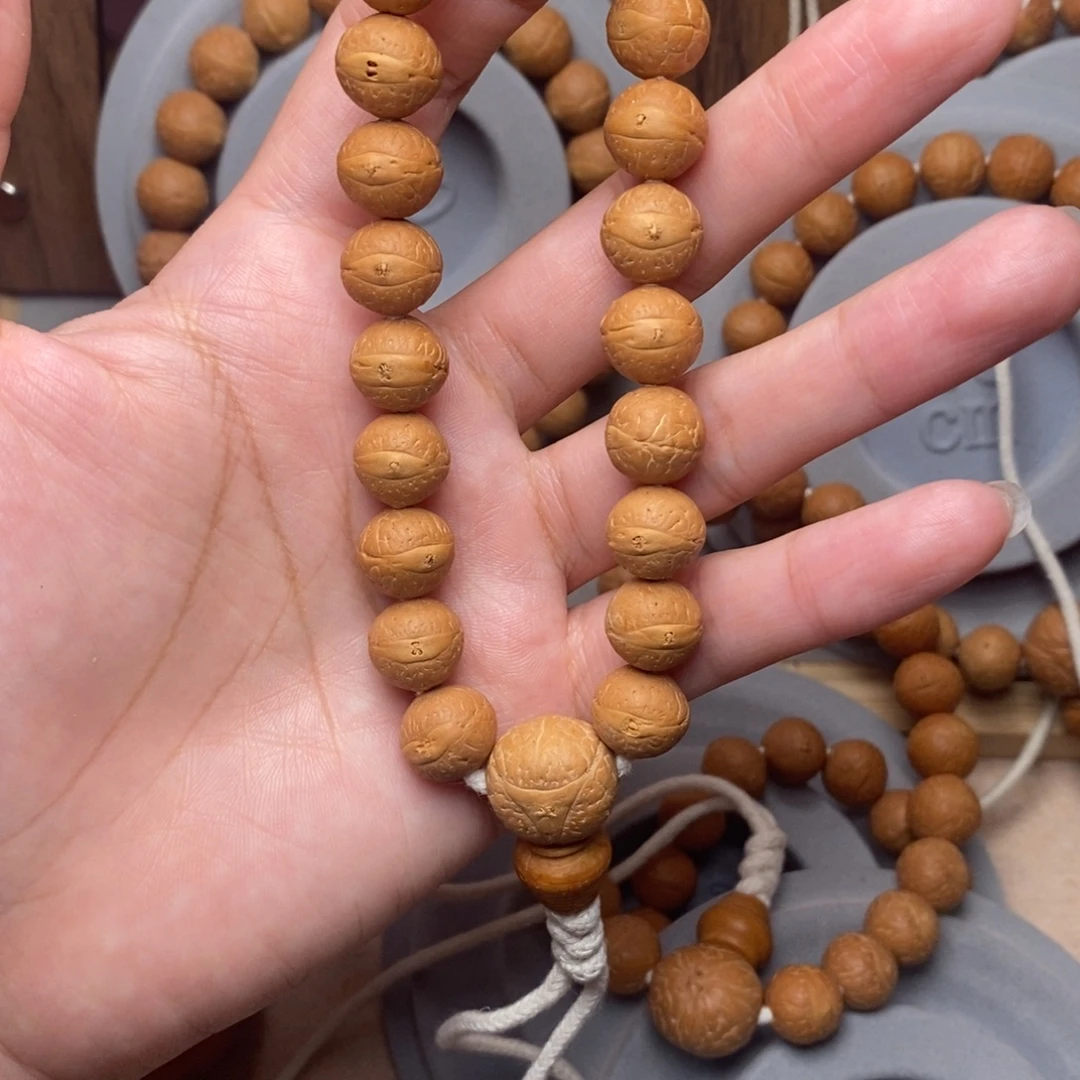 手串凤眼菩提11mm➕素串