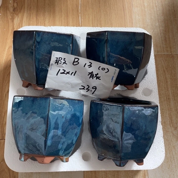 粗陶多肉花盆微瑕130