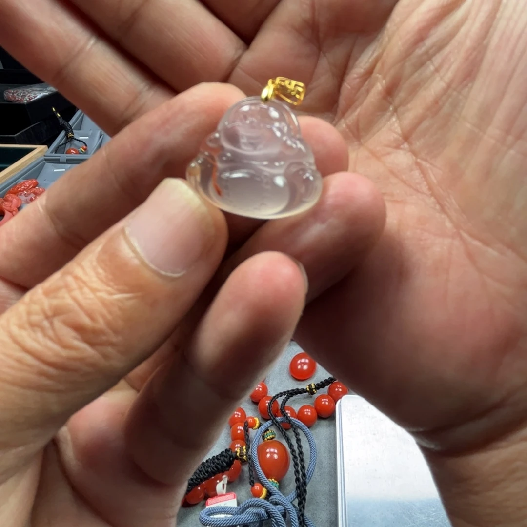 南红玛瑙未镶嵌手链