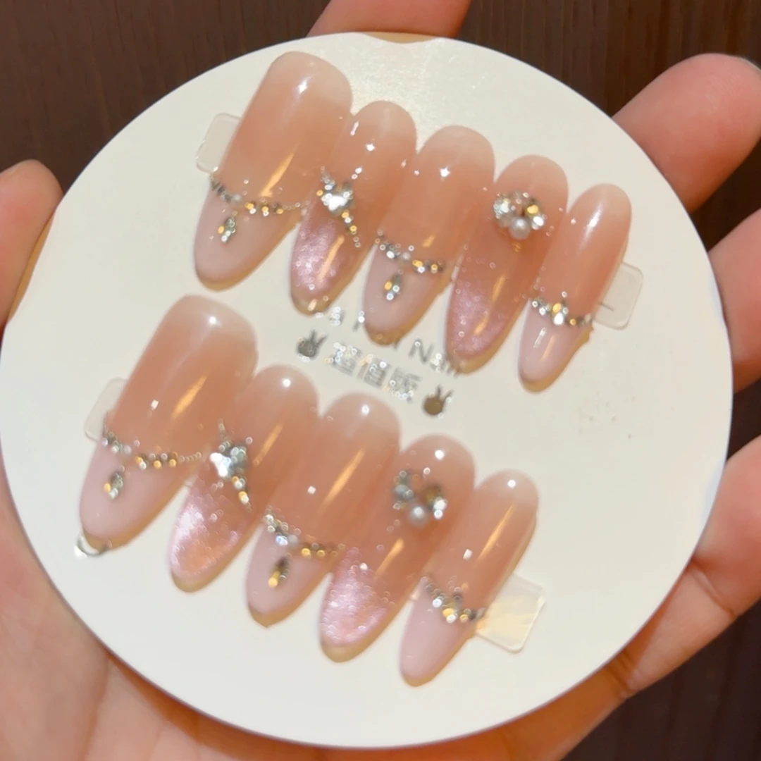 【初恋】纯手工穿戴甲