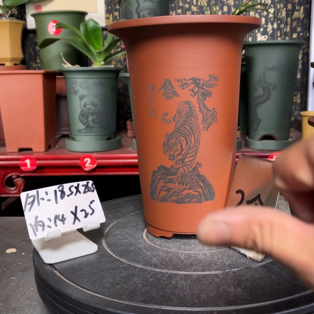 花盆紫砂紫砂花盆