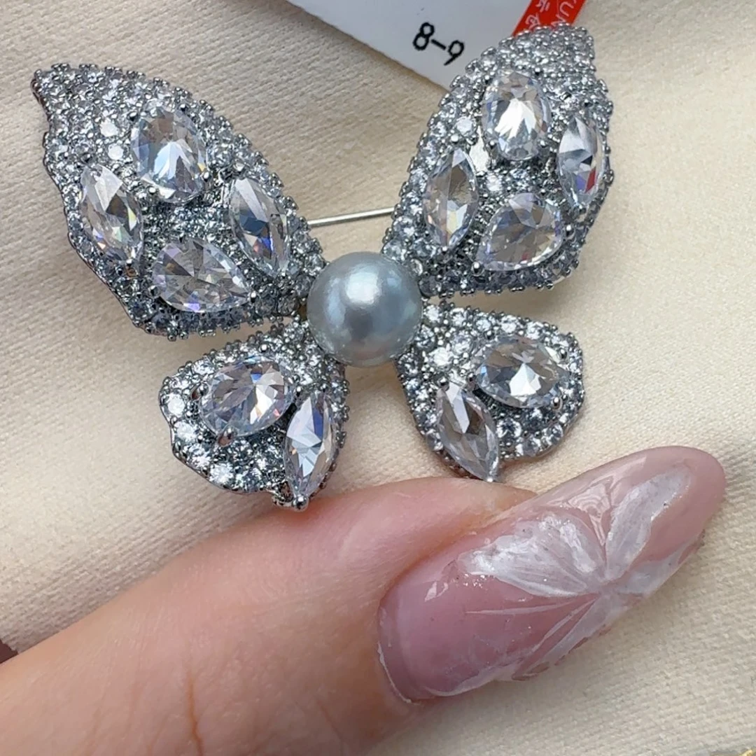 胸饰海水珍珠未镶嵌@@xz015