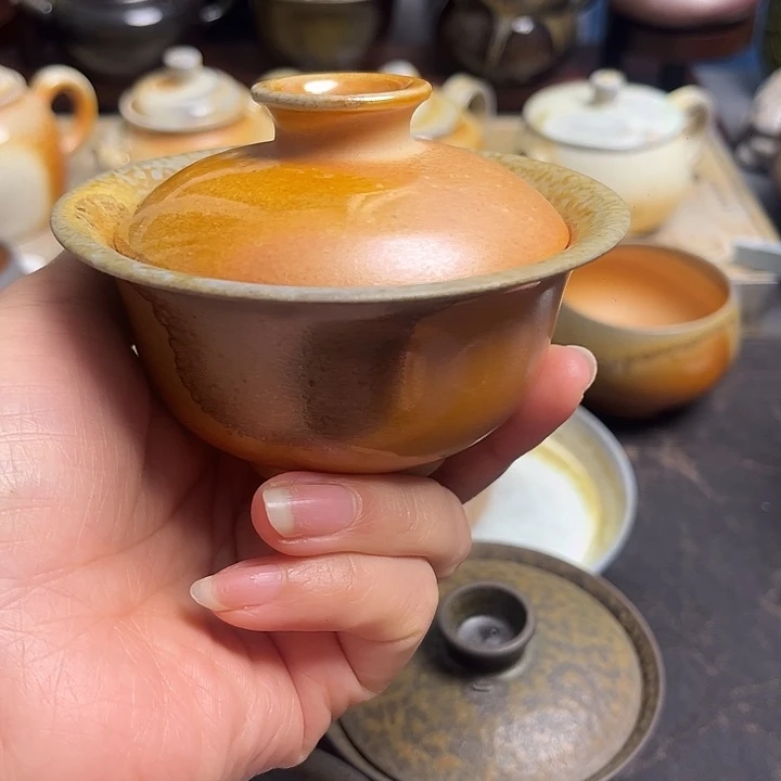 A***&茶盏柴烧茶具柴烧茶具