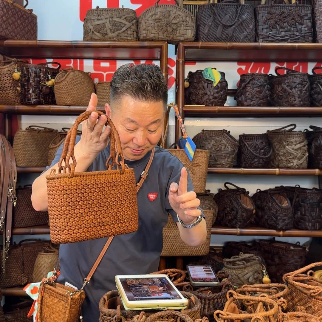 木H**二强哥竹艺精3小方包