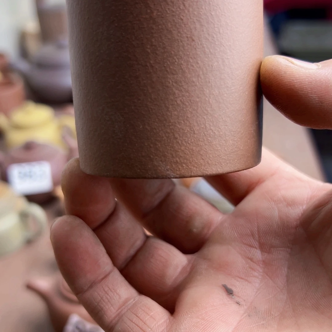 紫砂茶杯拍一发二主人杯100cc