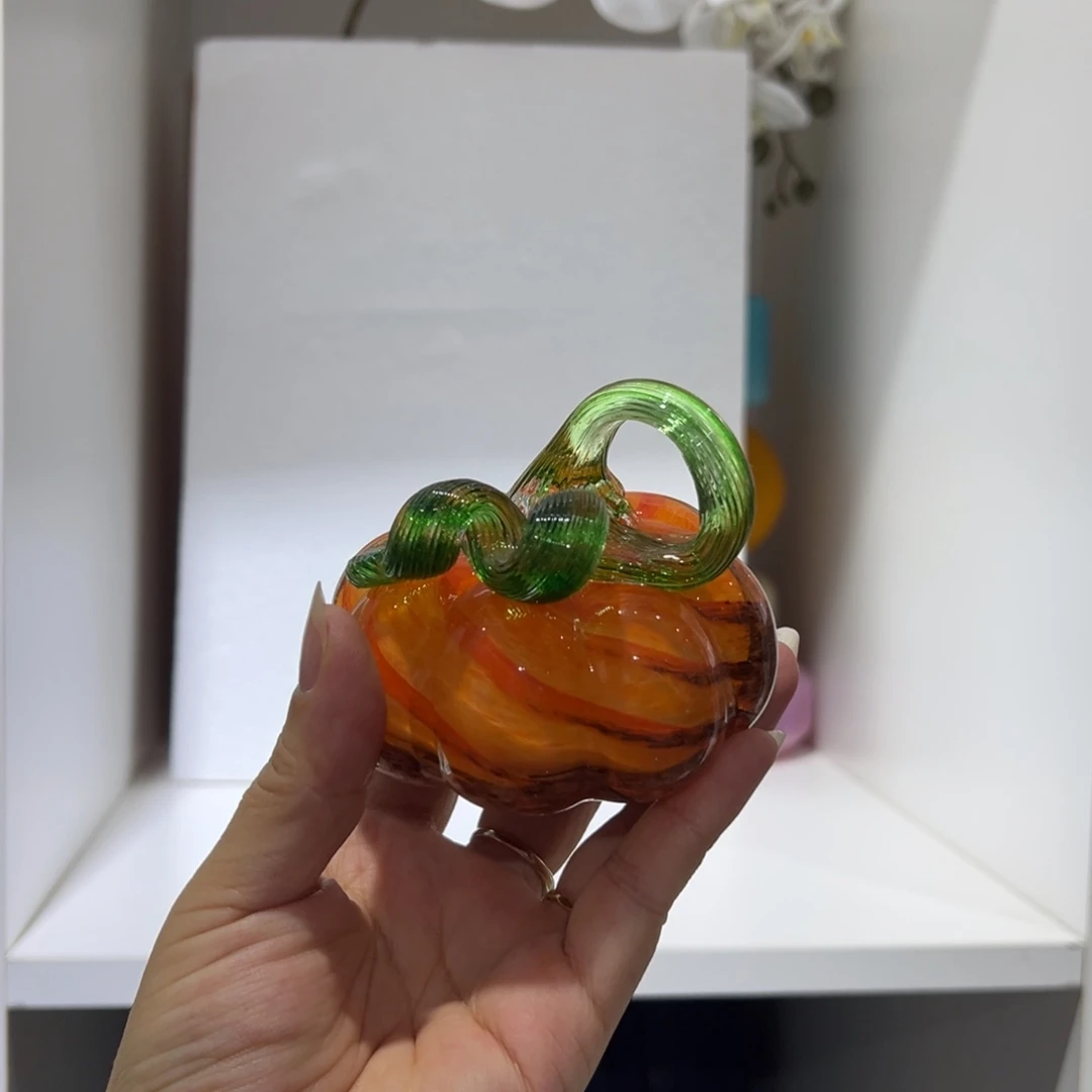 琉璃纯手工制作工艺品高7，直径9