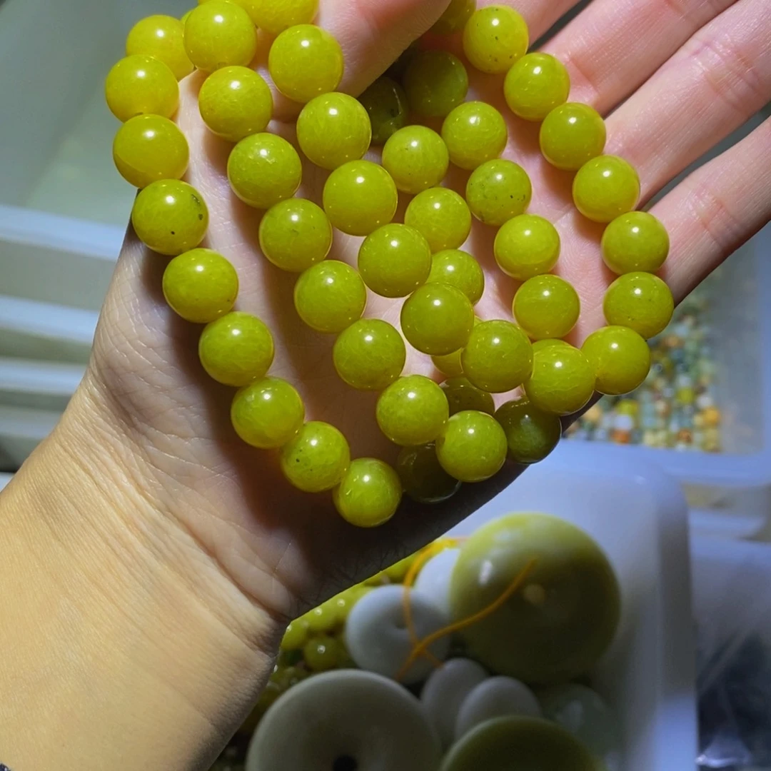 【闪购商品】蛇纹石玉颈饰未镶嵌88