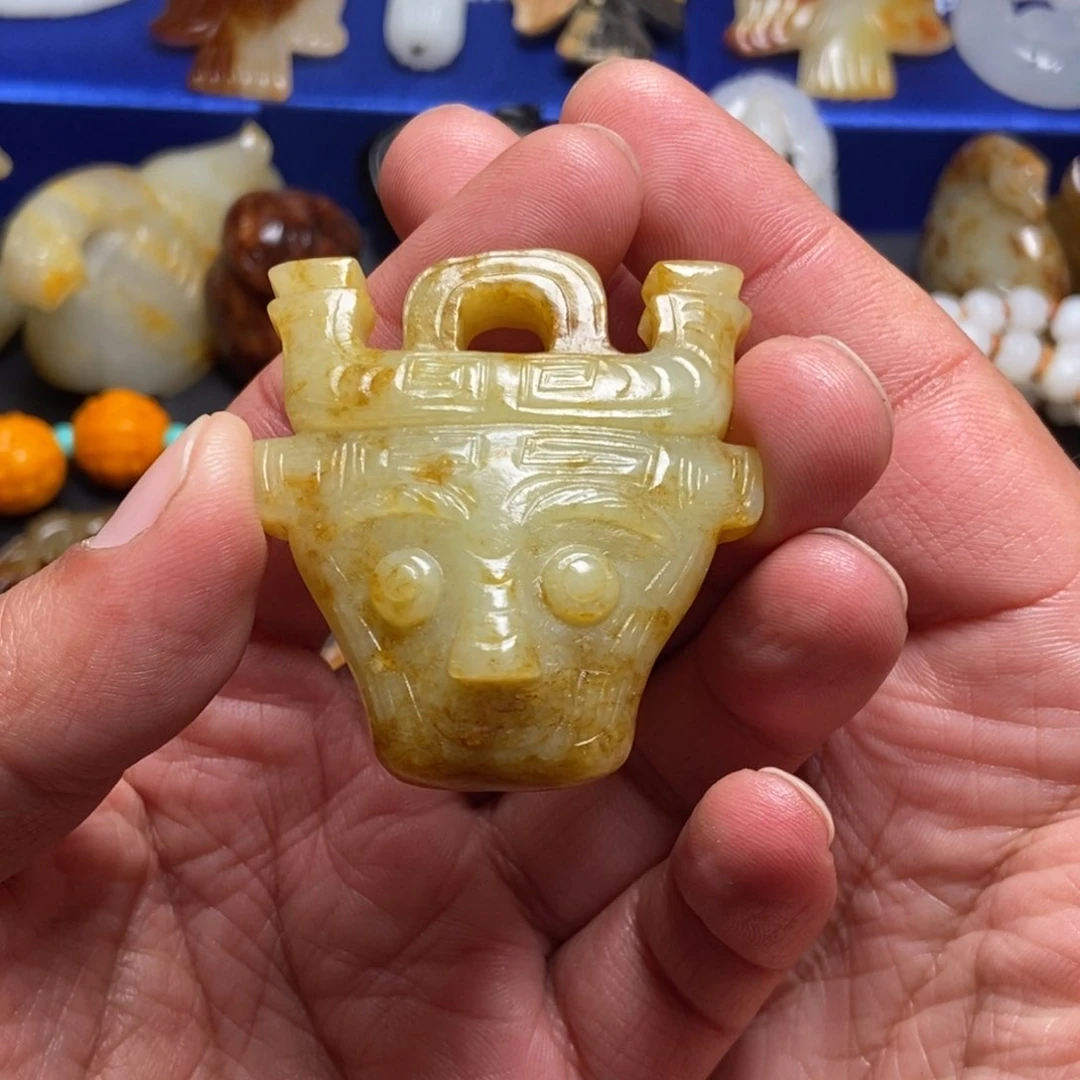 和田玉挂件未镶嵌