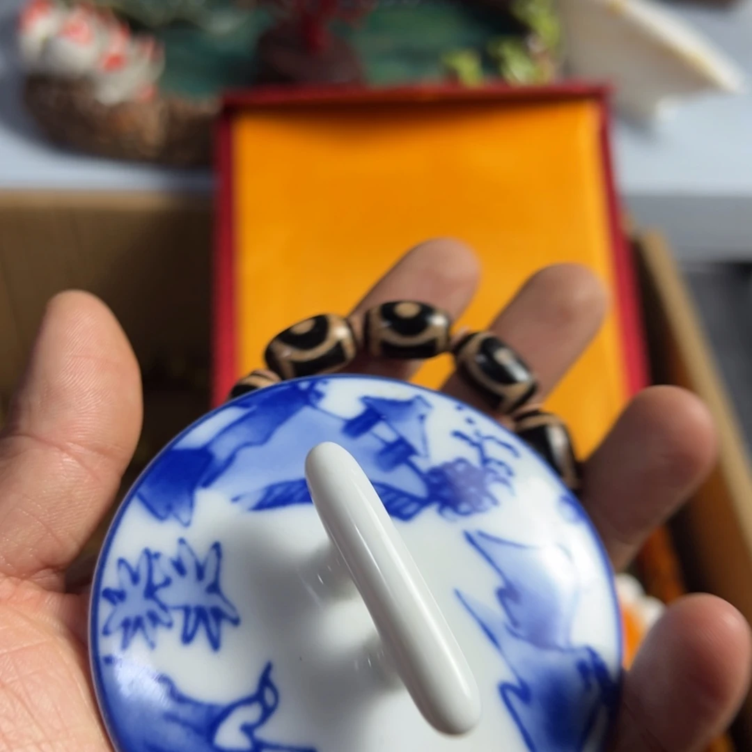 紫砂茶叶盒我家粉丝真好看啊