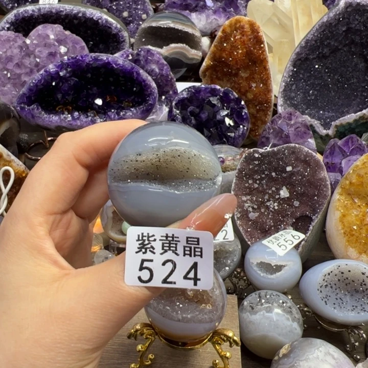 未镶嵌大型摆件（非配饰）紫晶524