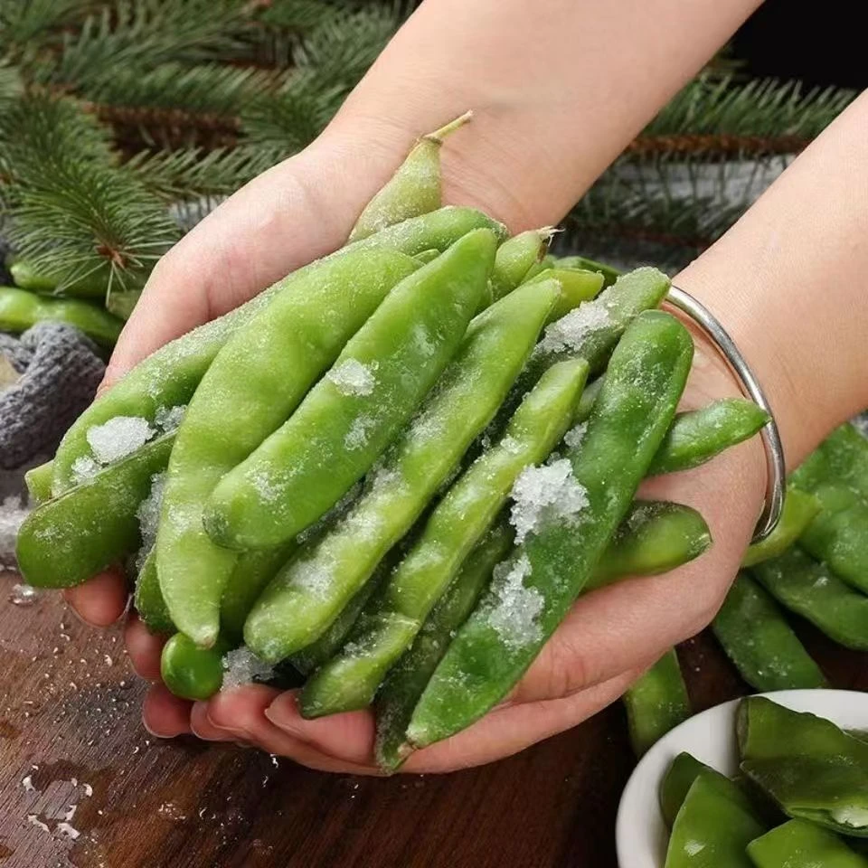 速冻东北油豆角开锅即烂净重5斤包邮JD