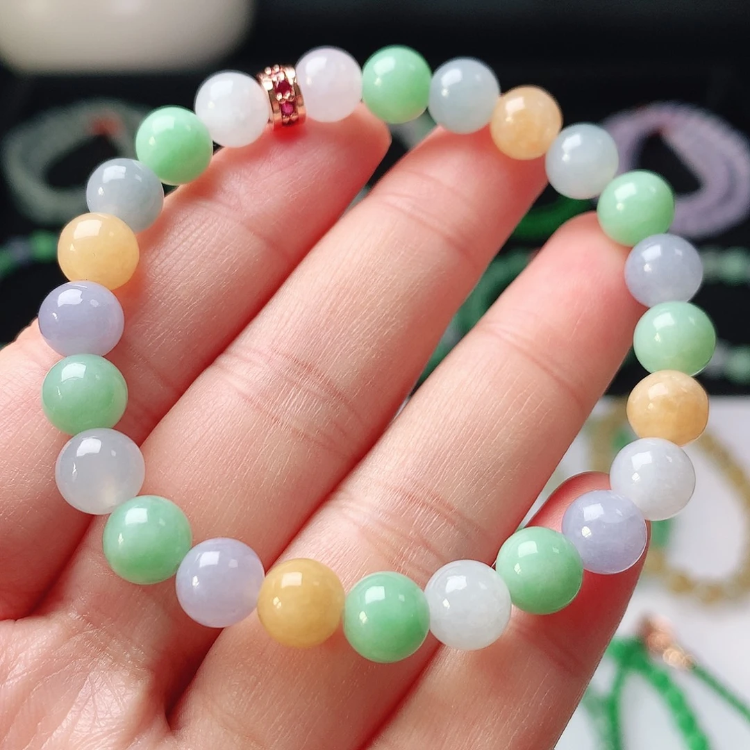 翡翠未镶嵌手链翡翠