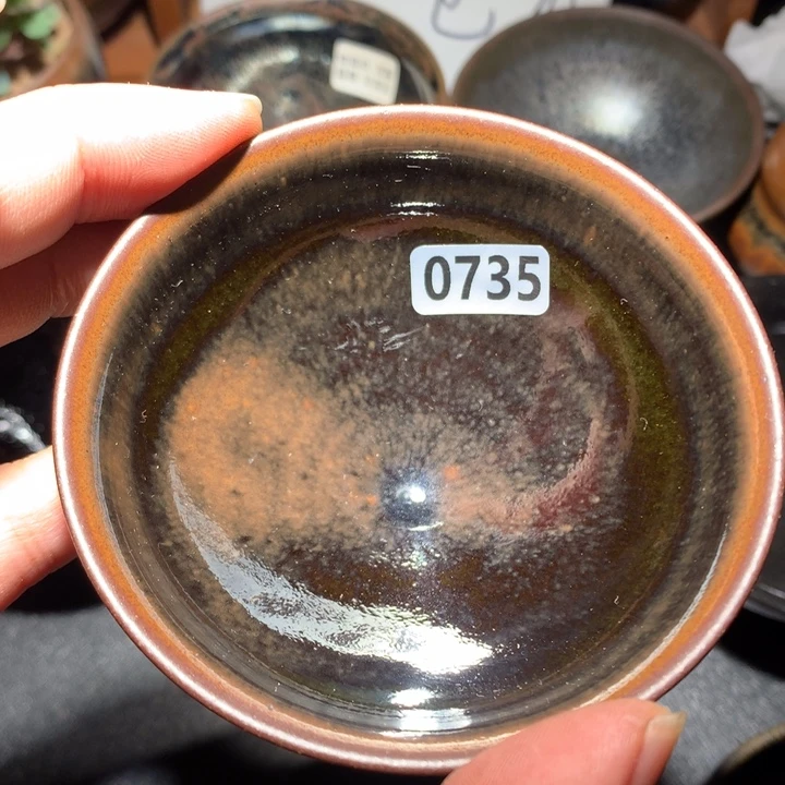 茶盏建窑建盏龙窑柴烧