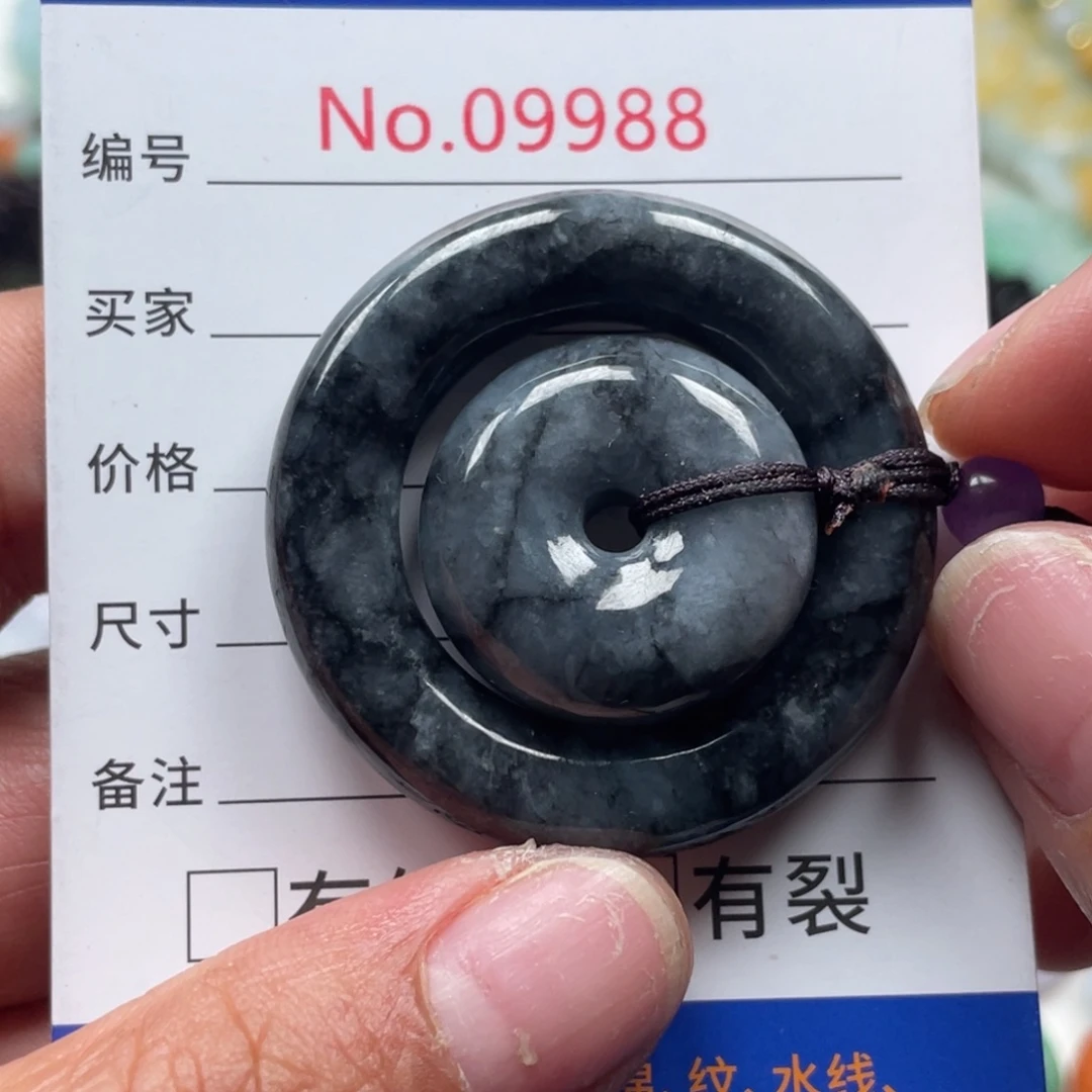 翡翠挂件未镶嵌翡玉缘翡翠挂件