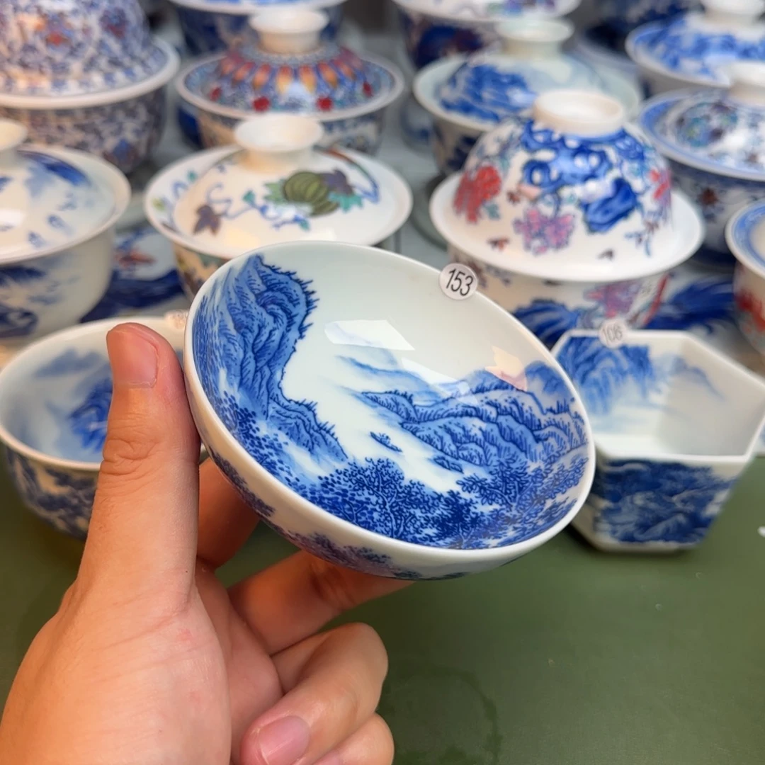 彦祖纯手工手绘茶具153