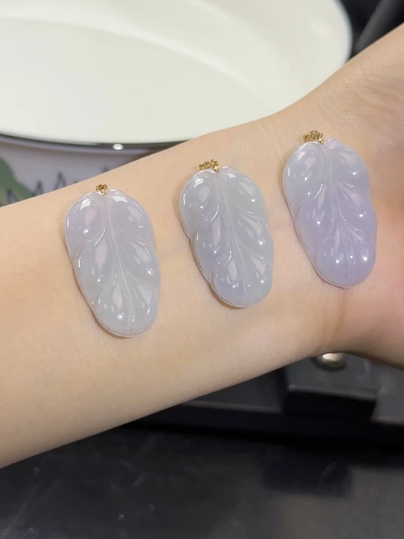 天然缅甸A货翡翠XZ-D0051叶子（多样性发一件）