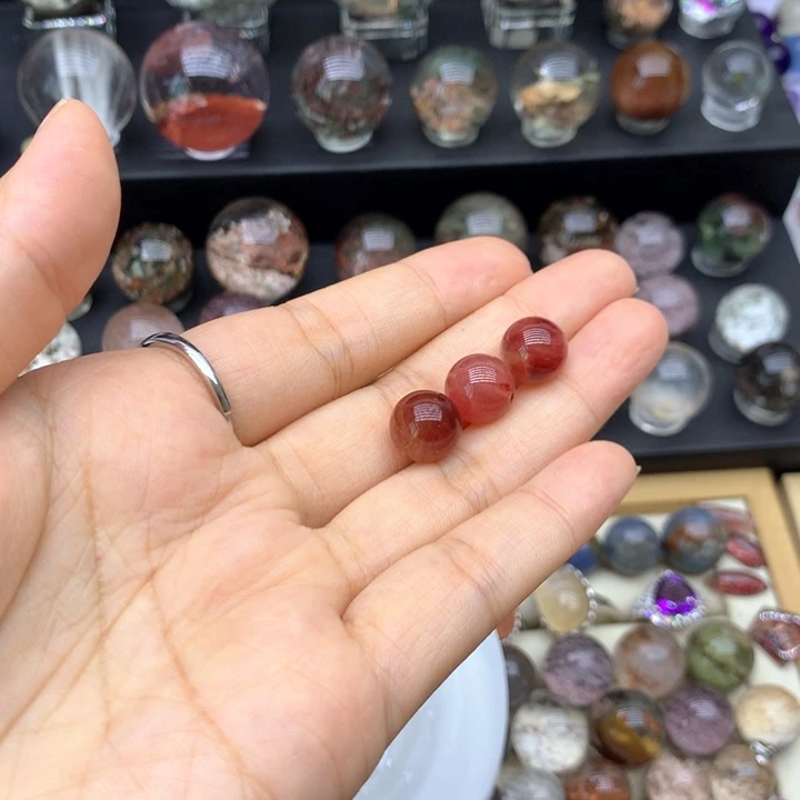 水晶手链未镶嵌萱水晶红发晶