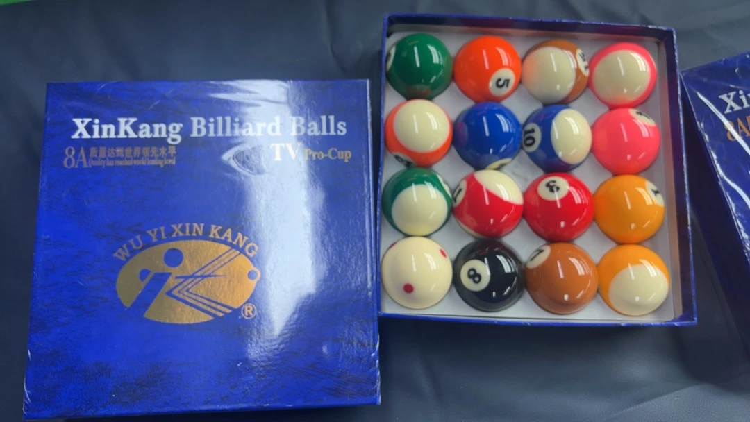 【国产球】新康TV8球A级质量 XinKang Billiard Balls Pro-cup