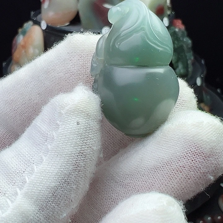 未镶嵌秦紫玉玛瑙/玉髓