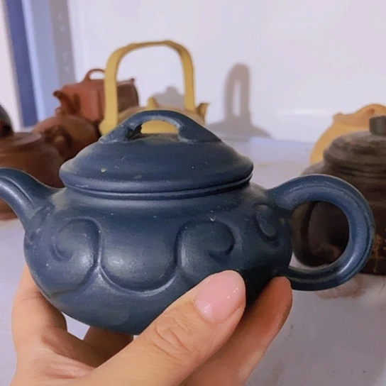 茶壶绿泥宜兴紫砂全手工制作工艺